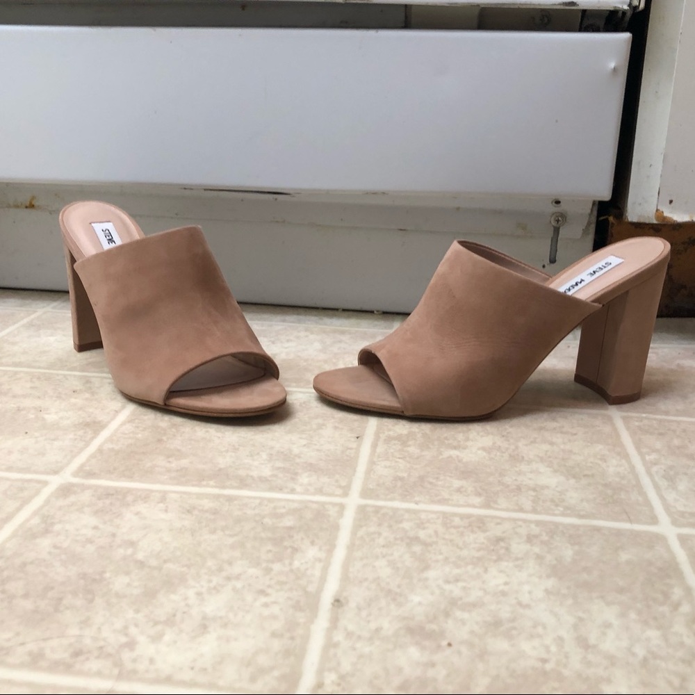 Steve Madden heeled slide size 8.5